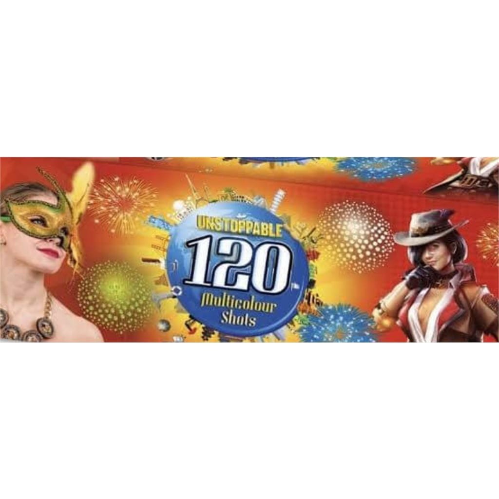 120 SHOT MULTI COLOUR
